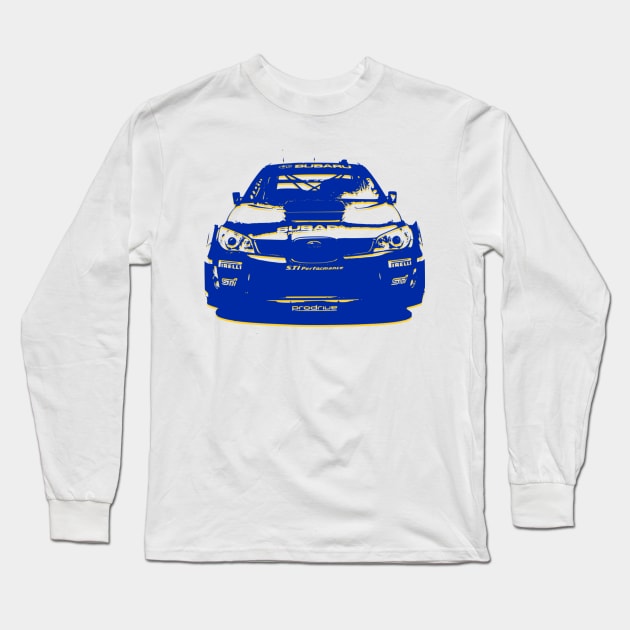 Subaru Impreza WRC STI 2006 Long Sleeve T-Shirt by CharlieCreator